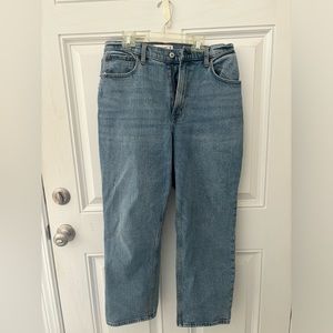 Abercrombie Curve Love Ultra High Rise 90s Straight Jean